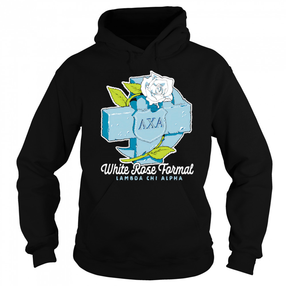 Lambda Chi Alpha White Rose Formal shirt Sweatshirt