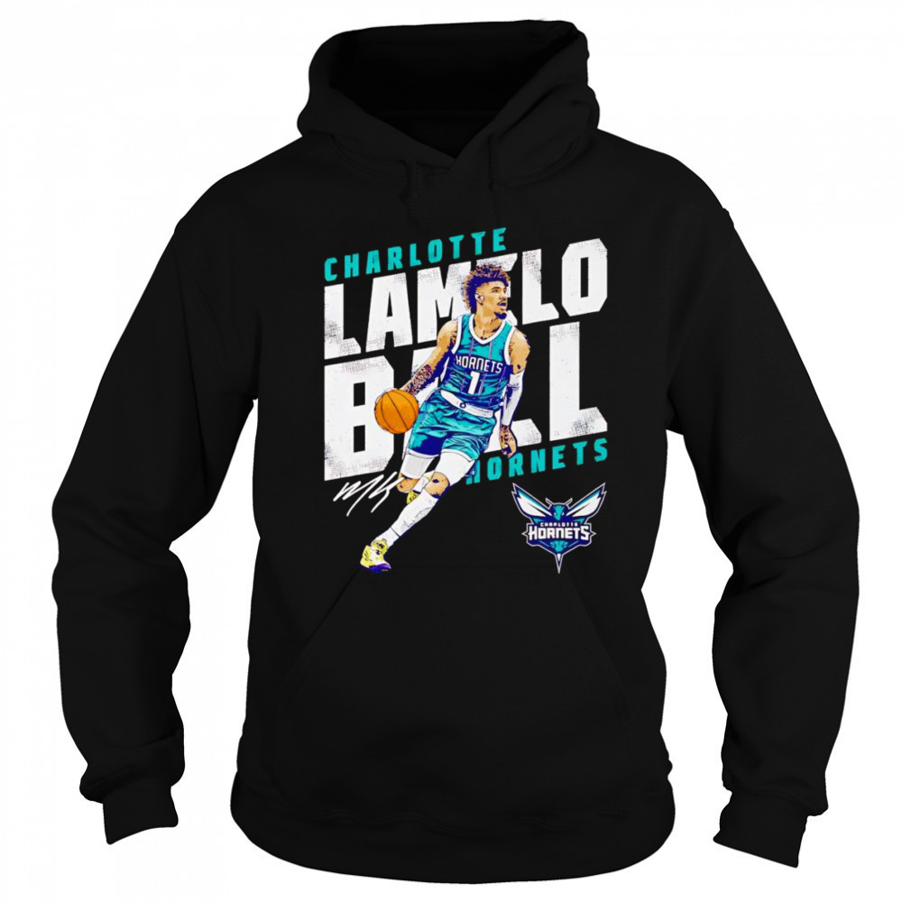 LaMelo Ball Charlotte Hornets Slant shirt Sweatshirt