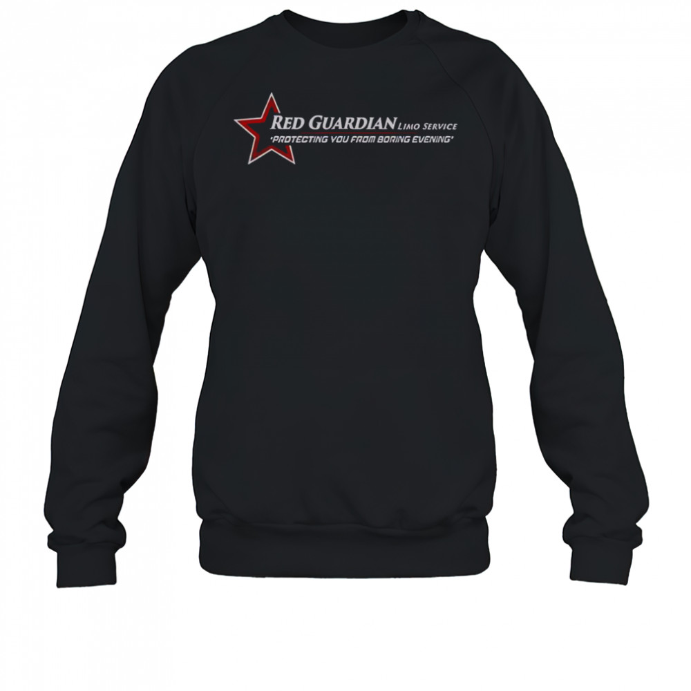Marvel Studios Thunderbolts Red Guardian Limo Service Logo T-Shirt Sweatshirt