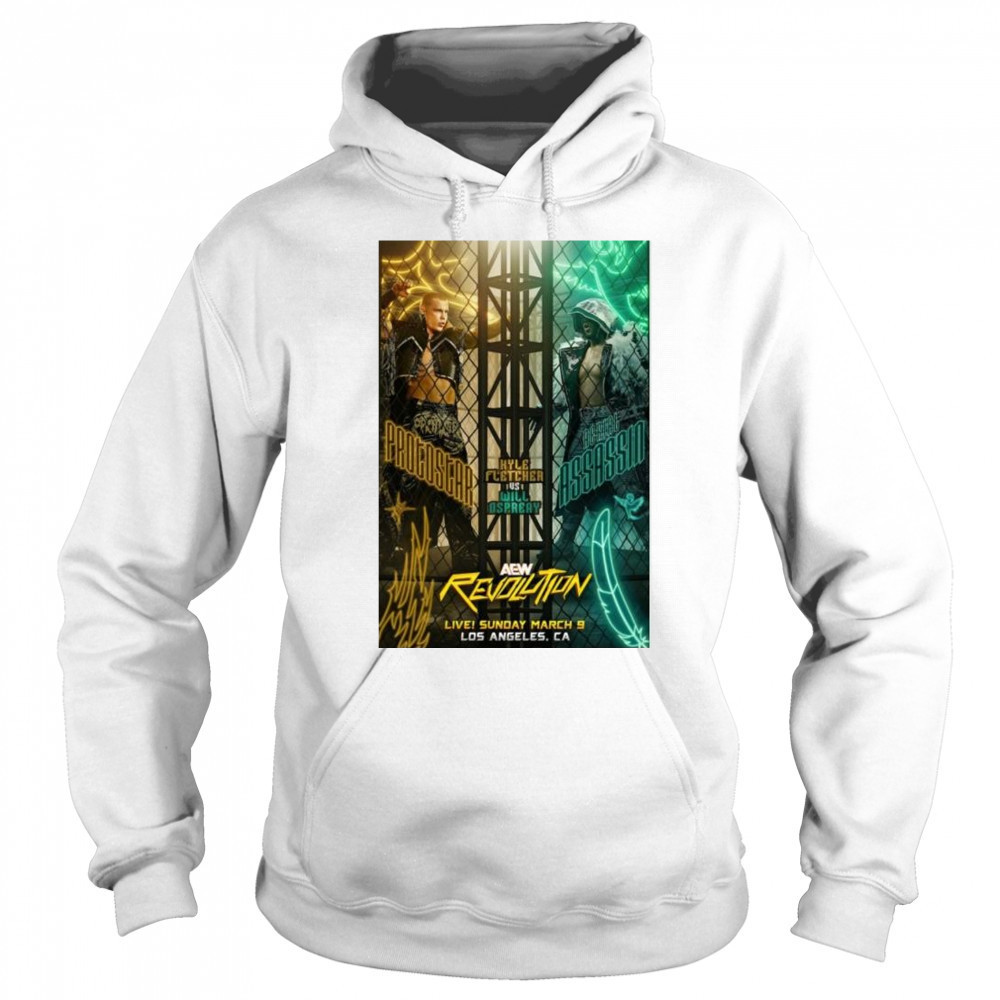 Matchup Monday Kyle Fletcher vs Will Ospreay – AEW Revolution 3-9-2025 t-shirt Sweatshirt