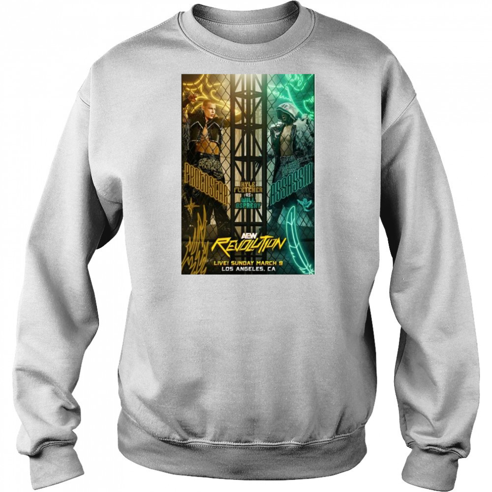 Matchup Monday Kyle Fletcher vs Will Ospreay – AEW Revolution 3-9-2025 t-shirt Hoodie