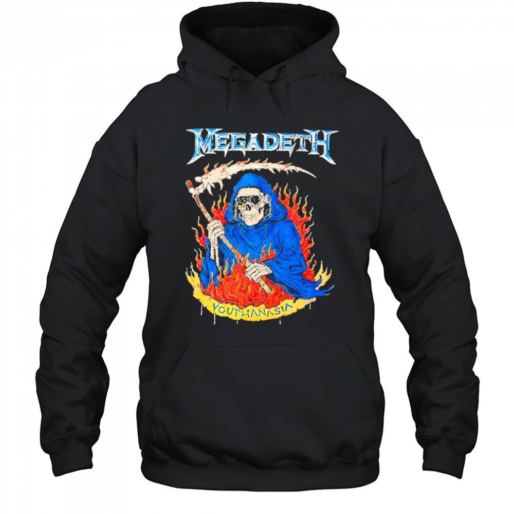 Megadeth Youthanasia Grim Reaper shirt Hoodie