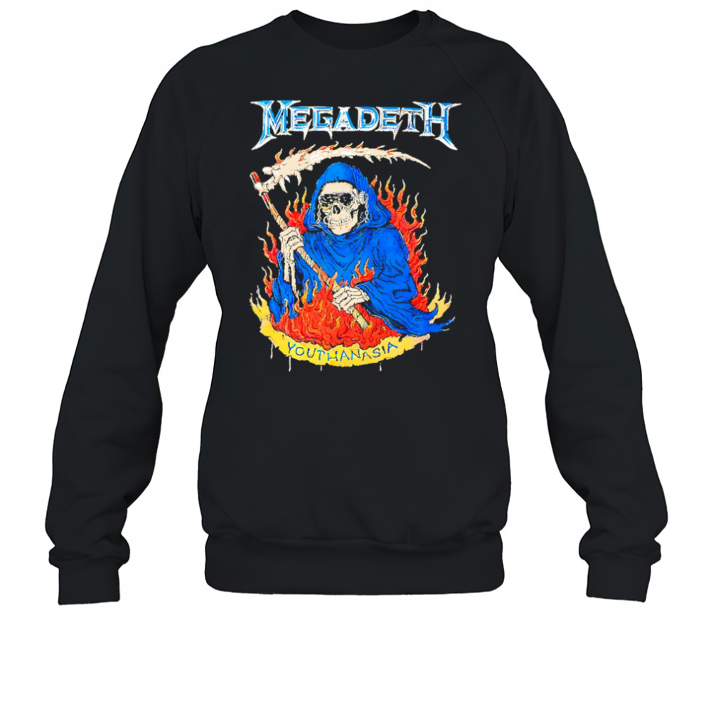 Megadeth Youthanasia Grim Reaper shirt Sweatshirt