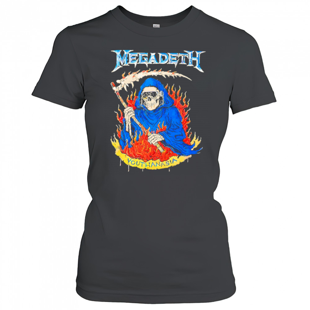 Megadeth Youthanasia Grim Reaper shirt Women's T-shirt