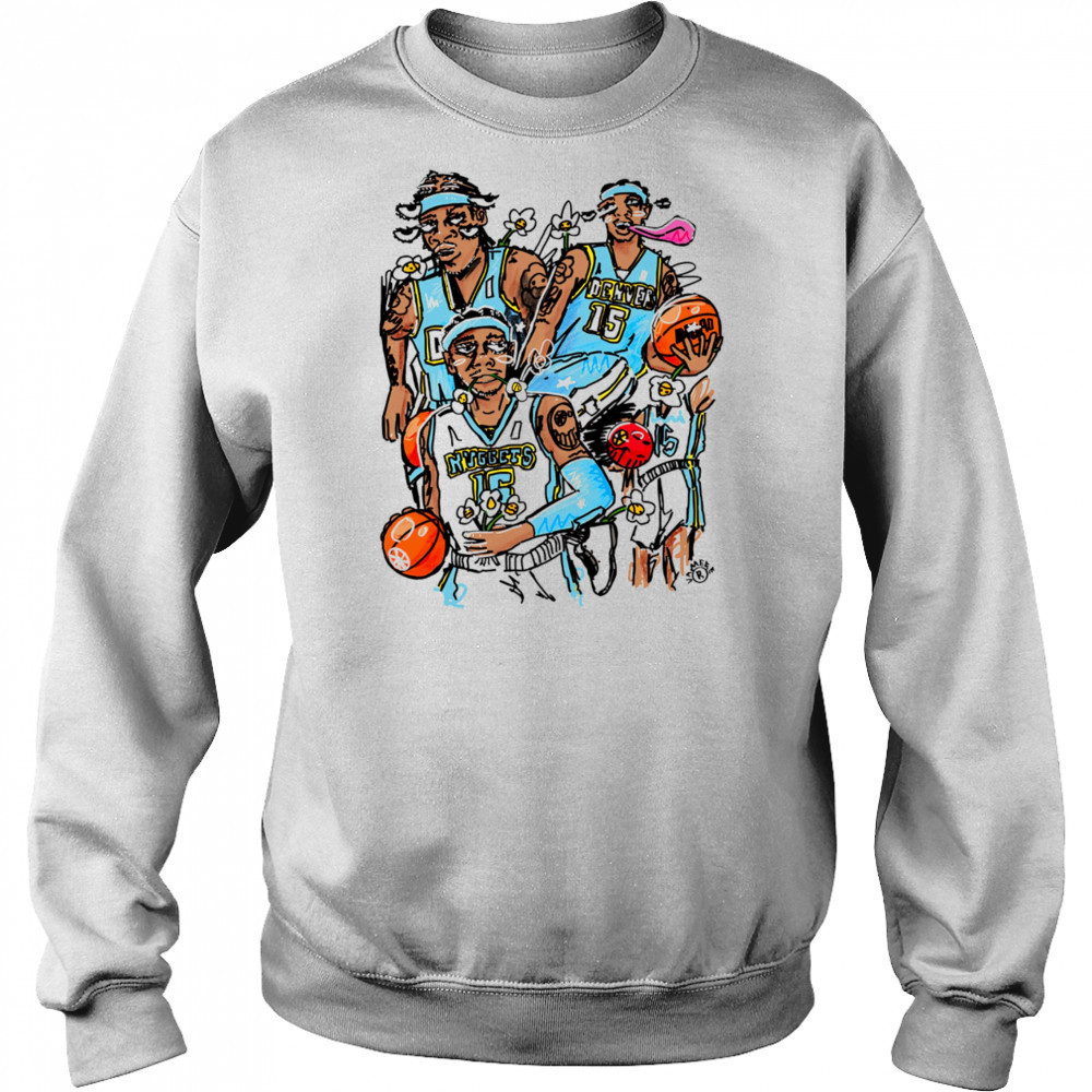 Melo Doodles Nuggets cartoon shirt Hoodie