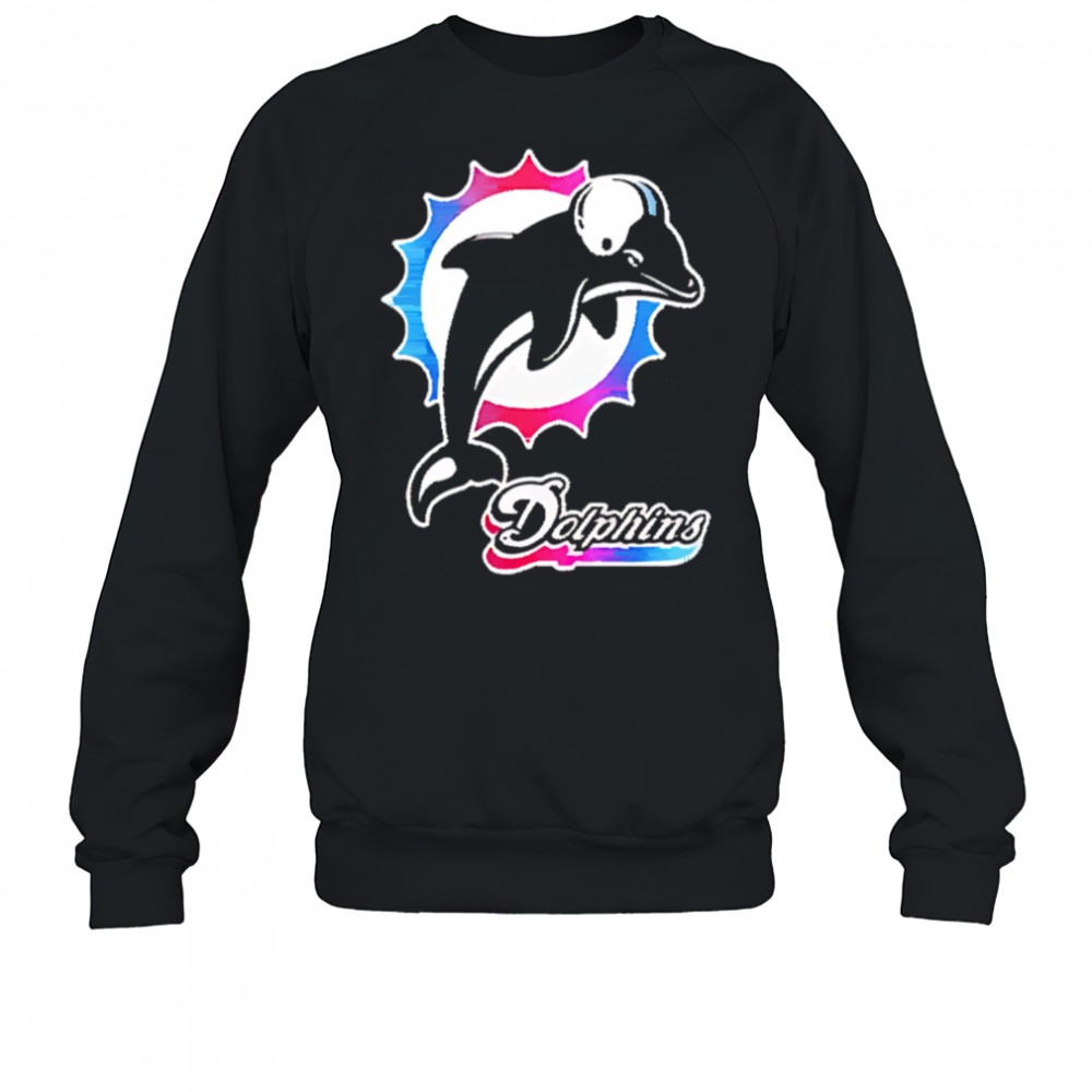 Miami Dolphins NFL Vice City Black Special shirt Sweatshirt