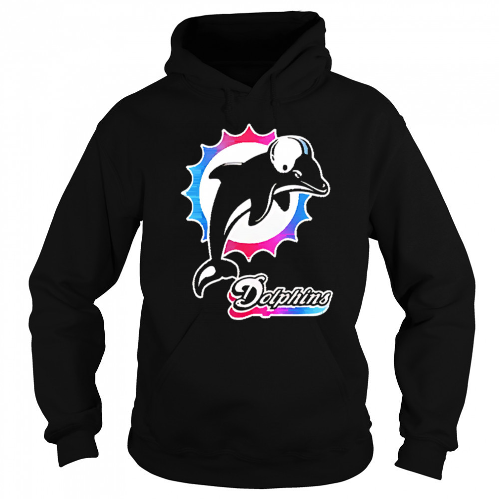 Miami Dolphins NFL Vice City Black Special shirt Sweatshirt