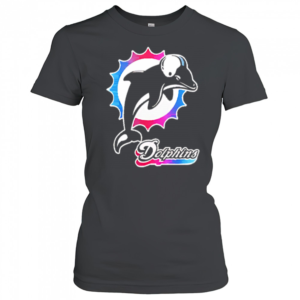 Miami Dolphins NFL Vice City Black Special shirt Women's T-shirt