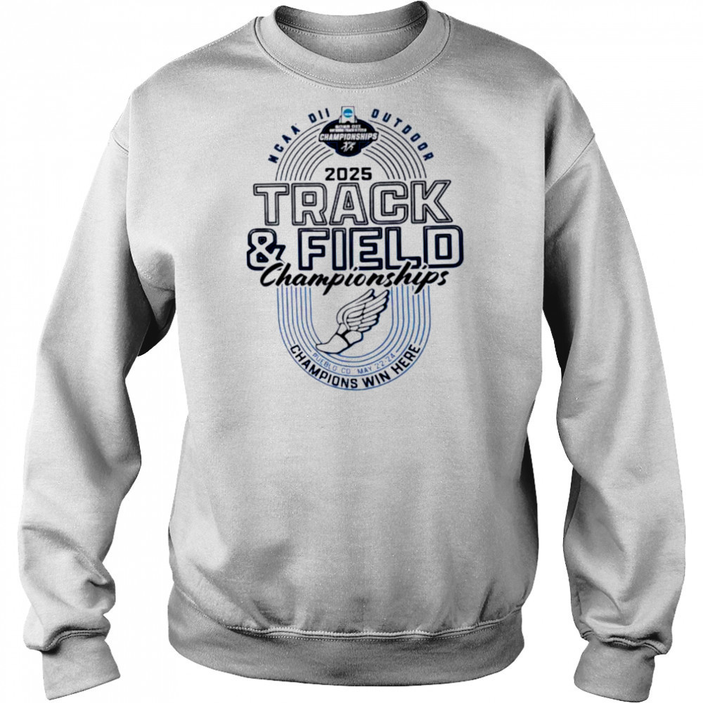 NCAA DII Outdoor Track and Field Championships 2025 shirt Hoodie