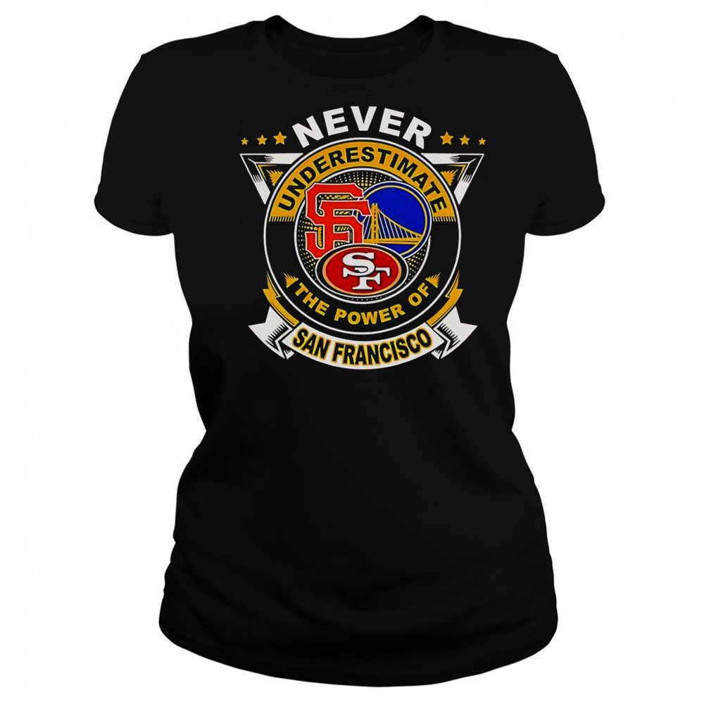 Never Underestimate The Power Of San Francisco Sports T-Shirt Women's T-shirt