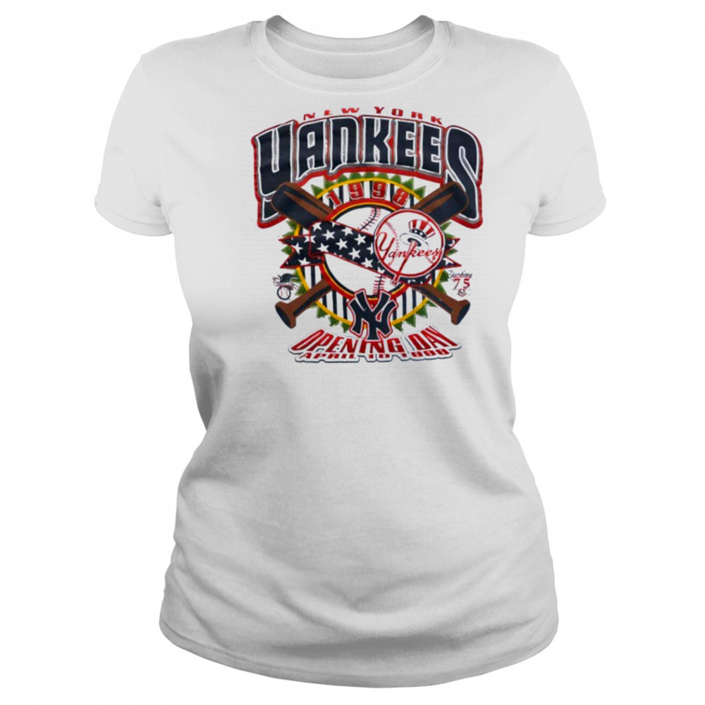 New York Yankees opening day 1998 vintage shirt Women's T-shirt