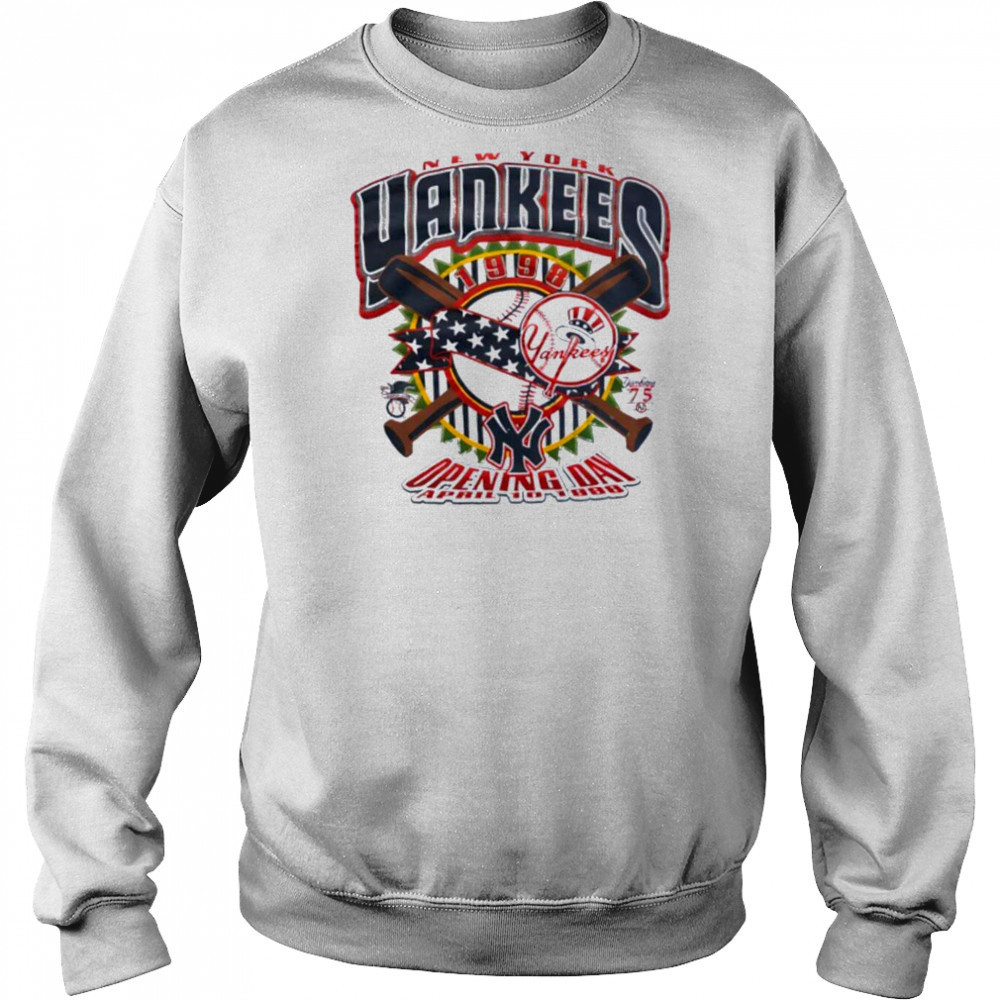 New York Yankees opening day 1998 vintage shirt Hoodie