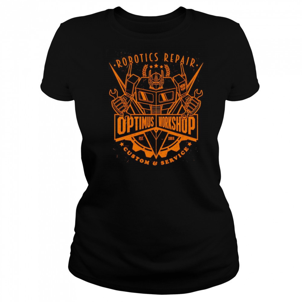 Robotics repair Optimus Workshop shirt Women's T-shirt