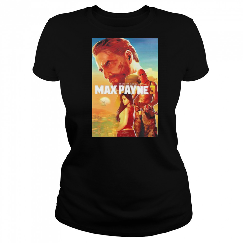 Rockstar games presents Max Payne 3 shirt Women's T-shirt