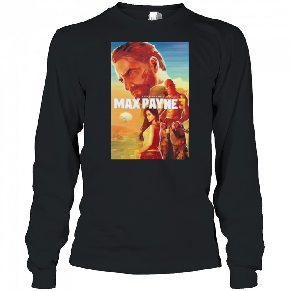 Rockstar games presents Max Payne 3 shirt Long Sleeved