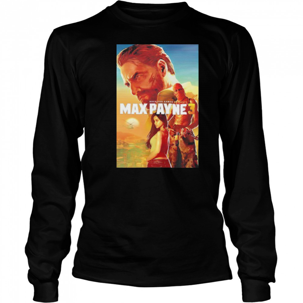 Rockstar games presents Max Payne 3 shirt Long Sleeved