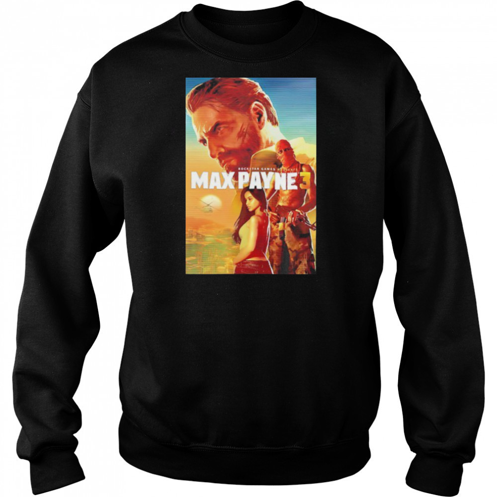 Rockstar games presents Max Payne 3 shirt Hoodie