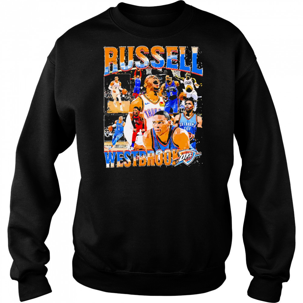 Russell Westbrook OKC graphic shirt Hoodie
