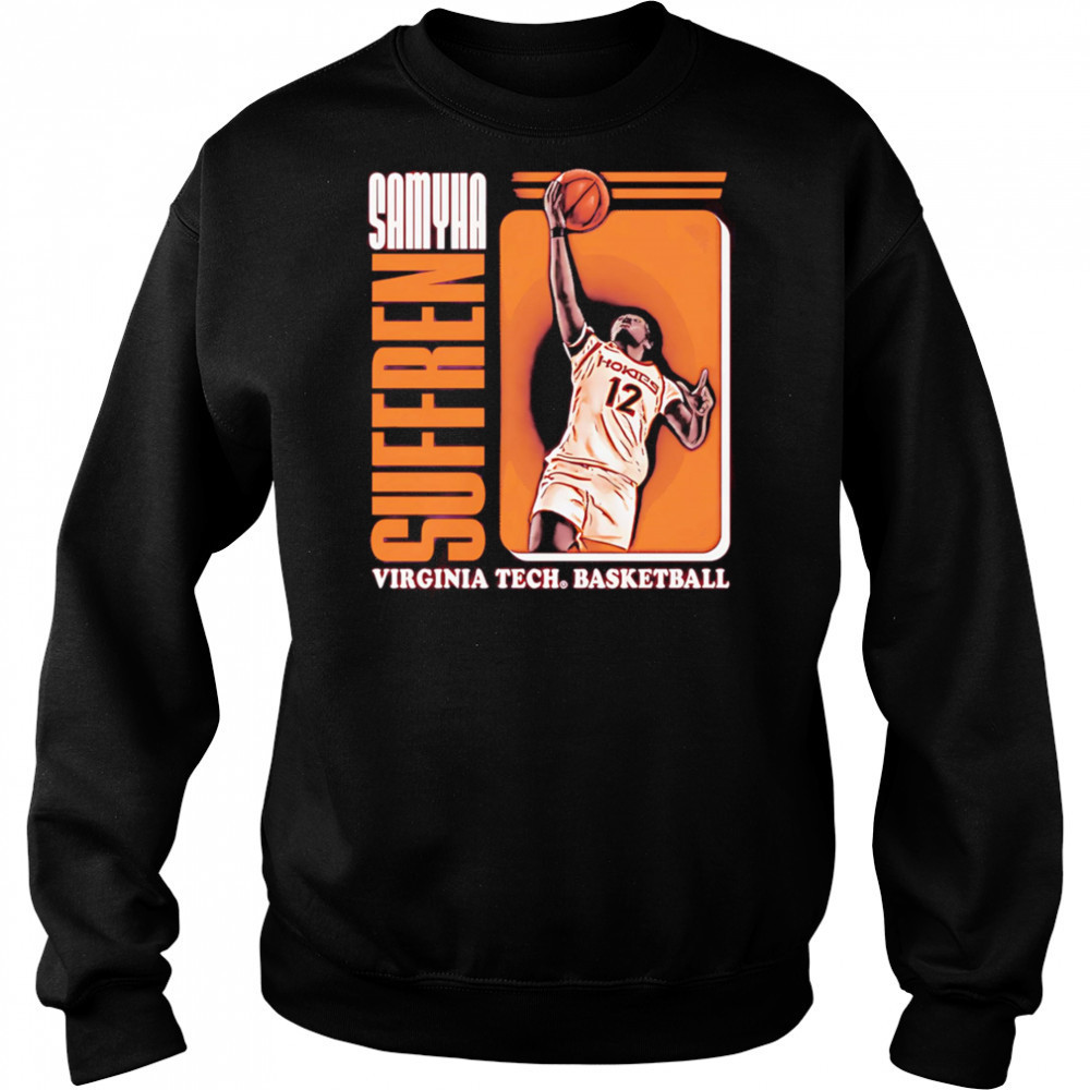 Samyha Suffren Virginia Tech basketball signature shirt Hoodie
