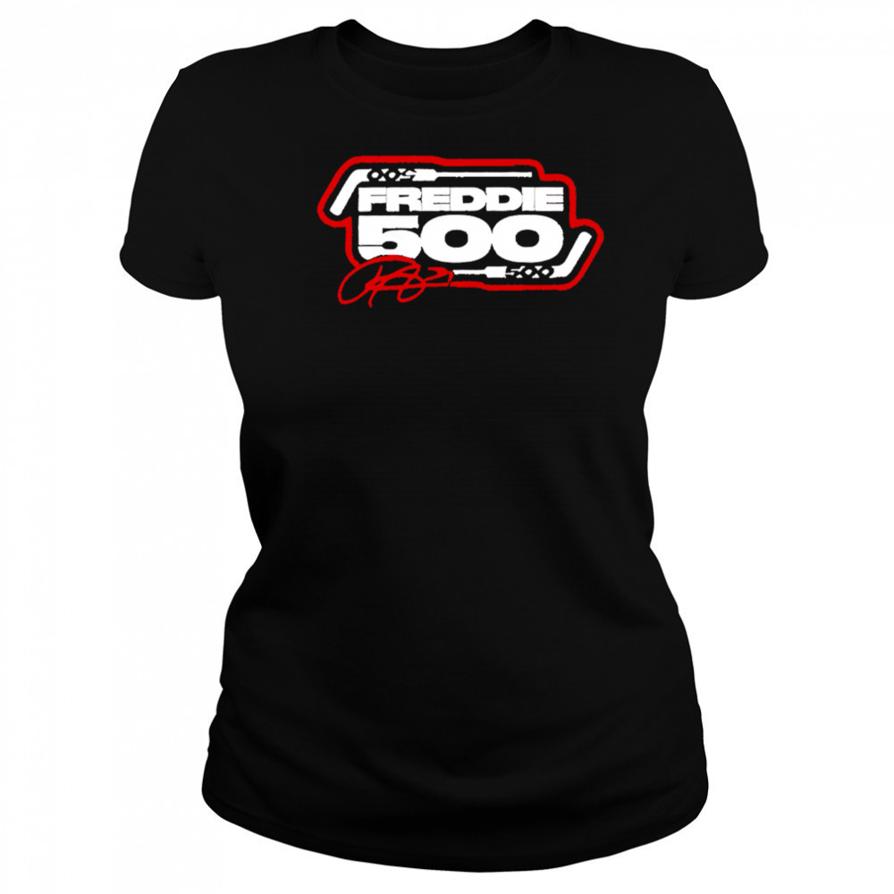 Seth Jarvis Wearing The Freddie 500 signature shirt Women's T-shirt