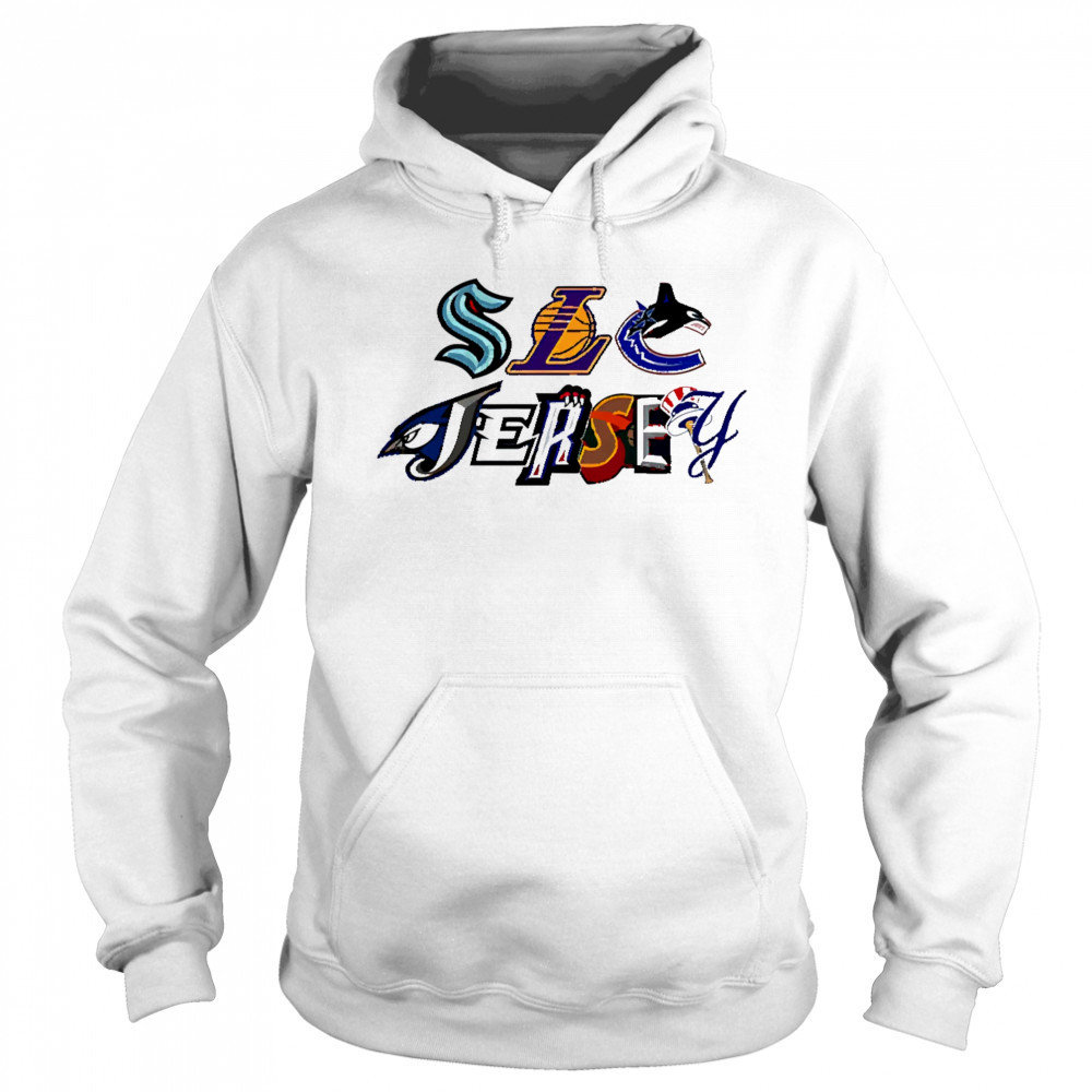 Slc Jersey logo teams NBA shirt Sweatshirt