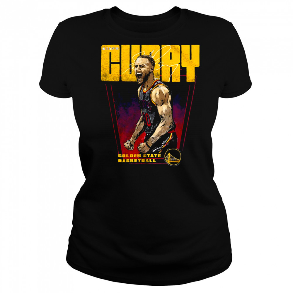 Steph Curry Golden State Warriors basketball player premiere signature shirt Women's T-shirt
