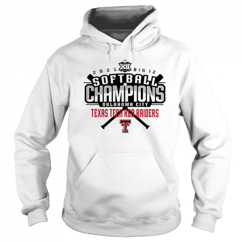 Texas Tech Softball 2025 Big 12 Tournament Champions shirt Sweatshirt