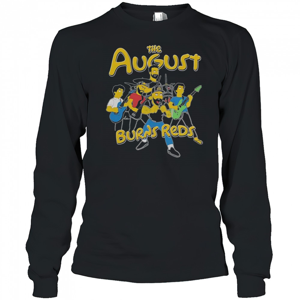 The August Burns Reds Band T-Shirt Long Sleeved