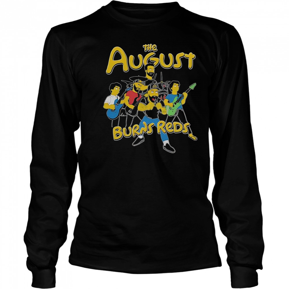 The August Burns Reds Band T-Shirt Long Sleeved