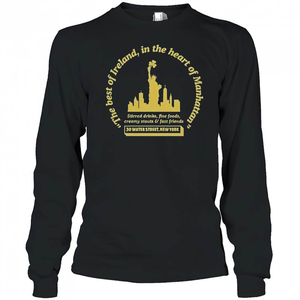 The Dead Rabbit Irish Imports Manhattan T-Shirt Long Sleeved