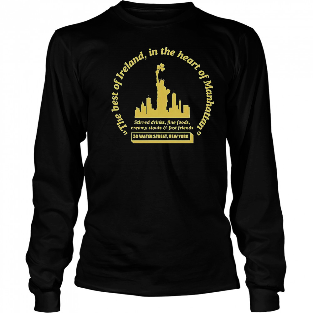 The Dead Rabbit Irish Imports Manhattan T-Shirt Long Sleeved