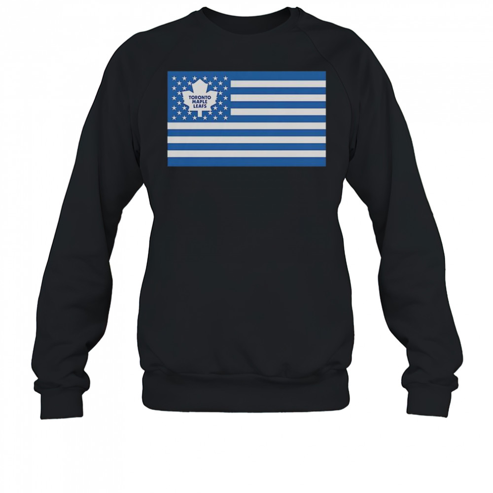 Toronto Maple Leafs American Flag T-Shirt Sweatshirt
