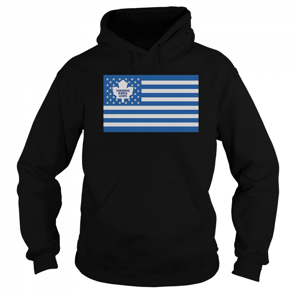Toronto Maple Leafs American Flag T-Shirt Sweatshirt