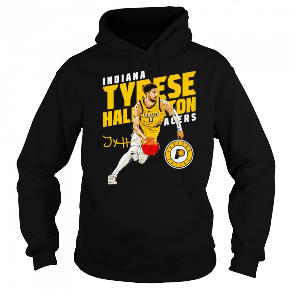 Tyrese Haliburton Indiana Pacers Slant shirt Sweatshirt