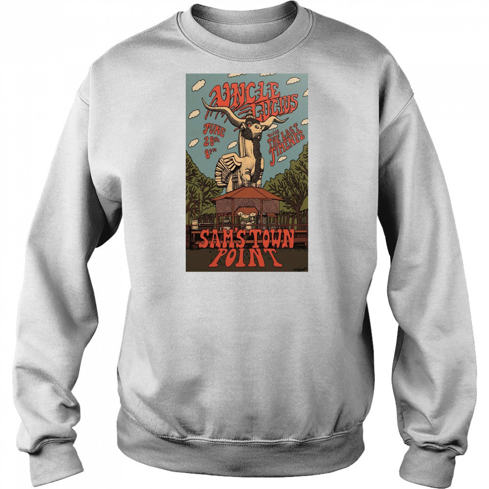 Uncle Lucius June 28 2025 With The Last Jimenez Sam’s Town Point Austin TX t-shirt Hoodie