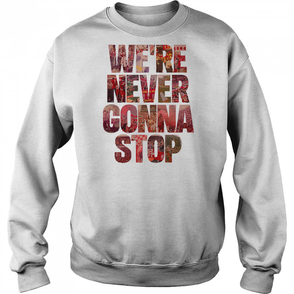 We’re Never Gonna Stop shirt Hoodie