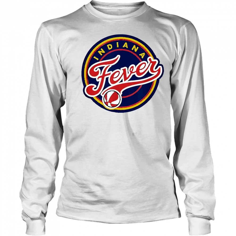 WNBA Indiana Fever Logo shirt Long Sleeved