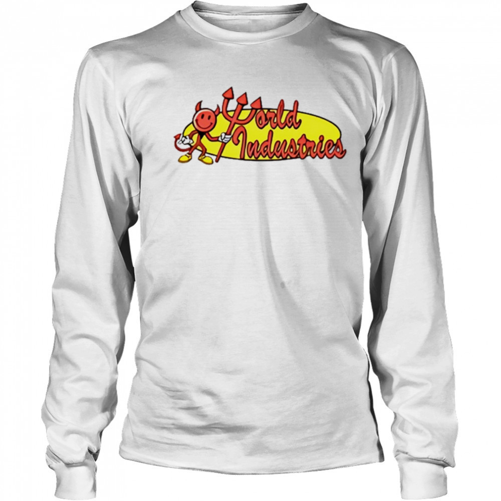 World industries devil oval shirt Long Sleeved