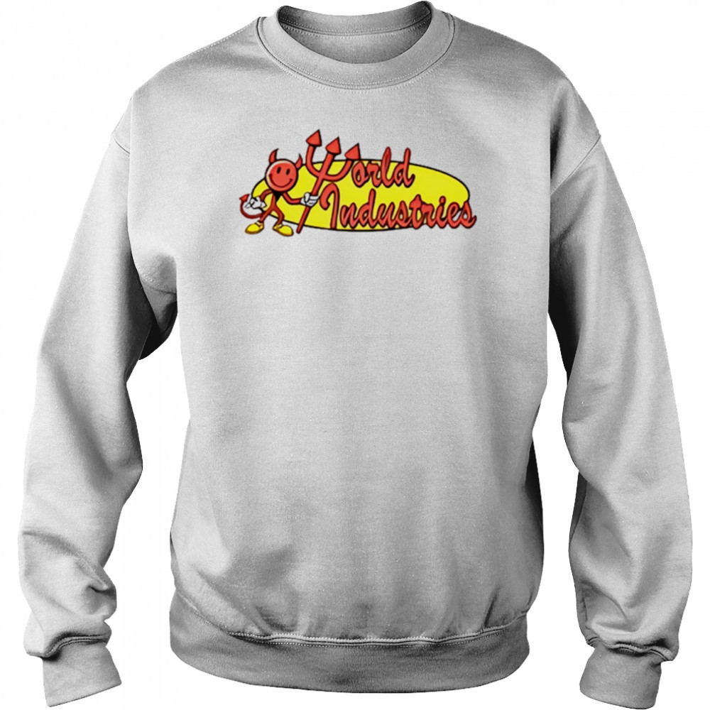 World industries devil oval shirt Hoodie