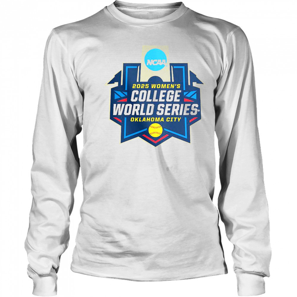 2025 NCAA Softball Women’s College World Series T-Shirt Long Sleeved
