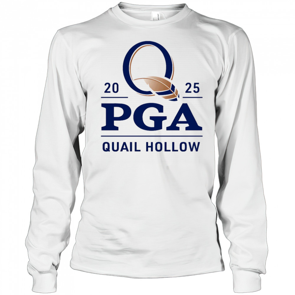 2025 PGA quail hollow shirt Long Sleeved