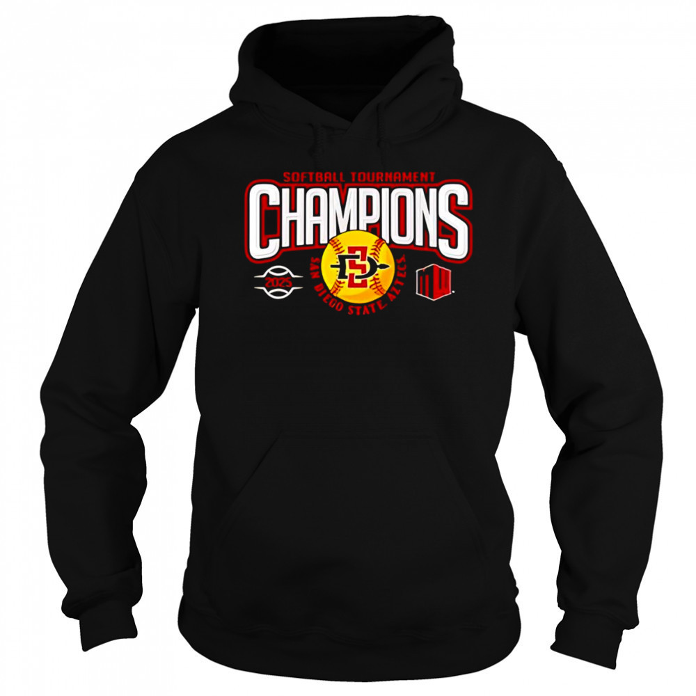 2025 SDSU Softball Mountain West Tournament Champions shirt Sweatshirt