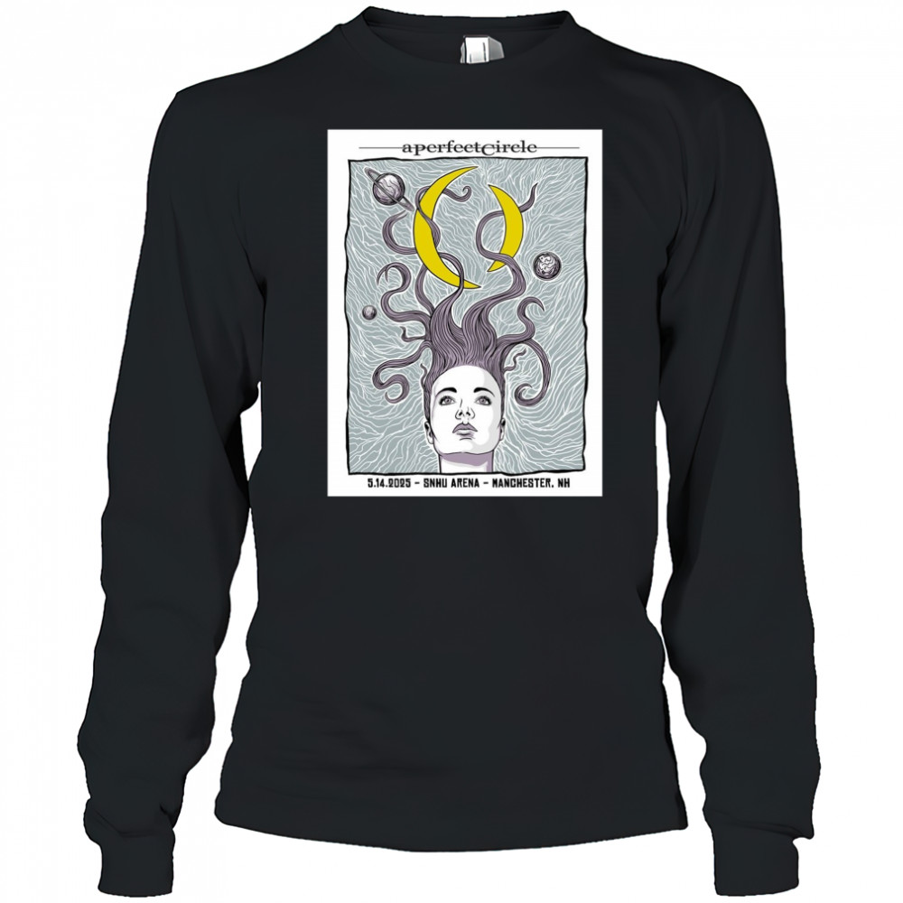 A Perfect Circle SNHU Arena Manchester NH May 14th 2025 Concert t-shirt Long Sleeved