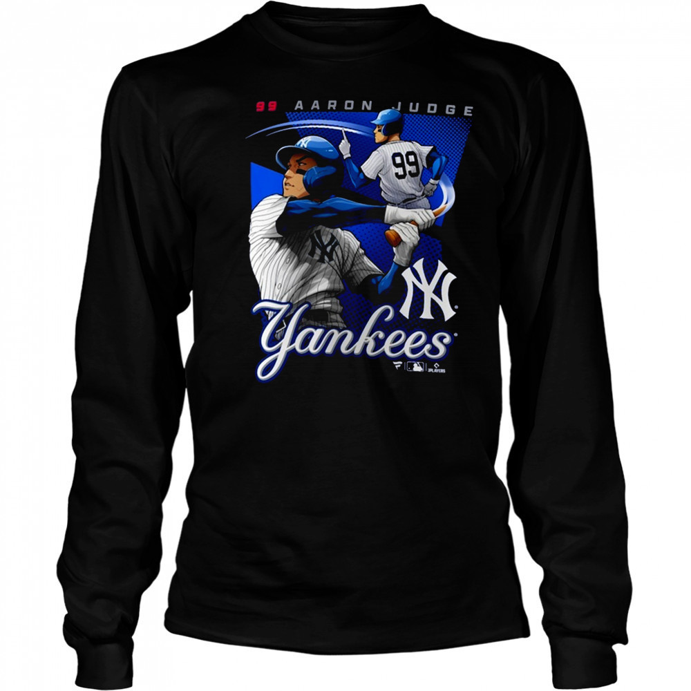 Aaron Judge 99 New York Yankees MLB Anime Player t-shirt Long Sleeved