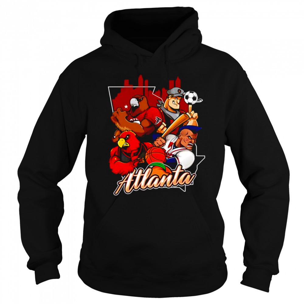 Atlanta sports mascot shirt Sweatshirt