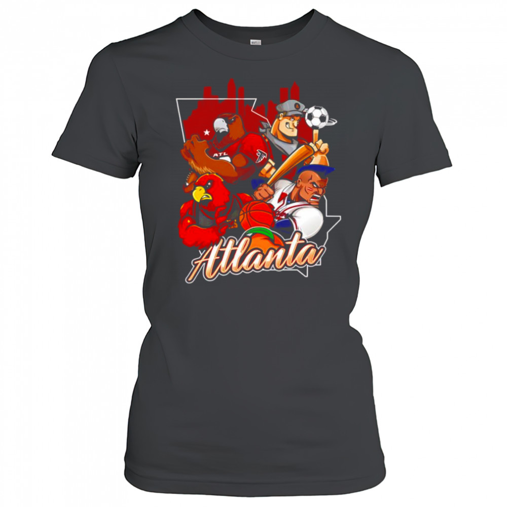 Atlanta sports mascot shirt Women's T-shirt