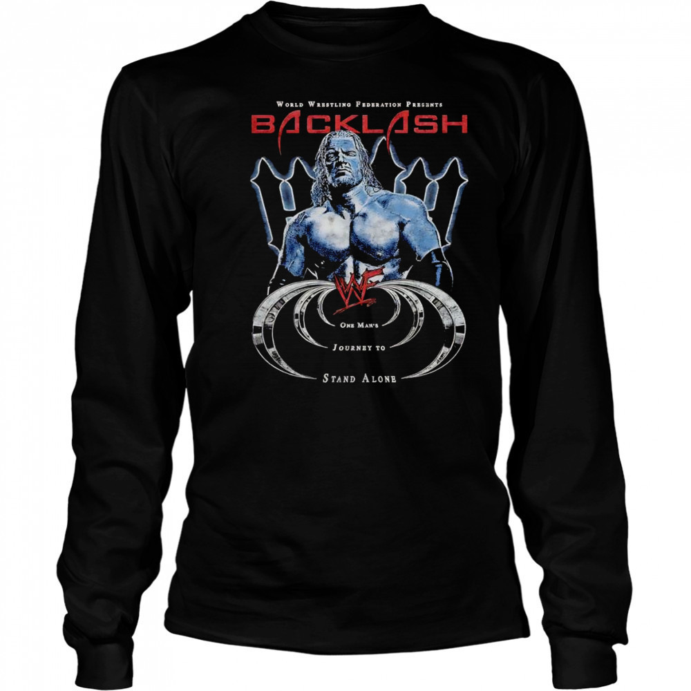 Backlash one man’s journey to stand alone shirt Long Sleeved