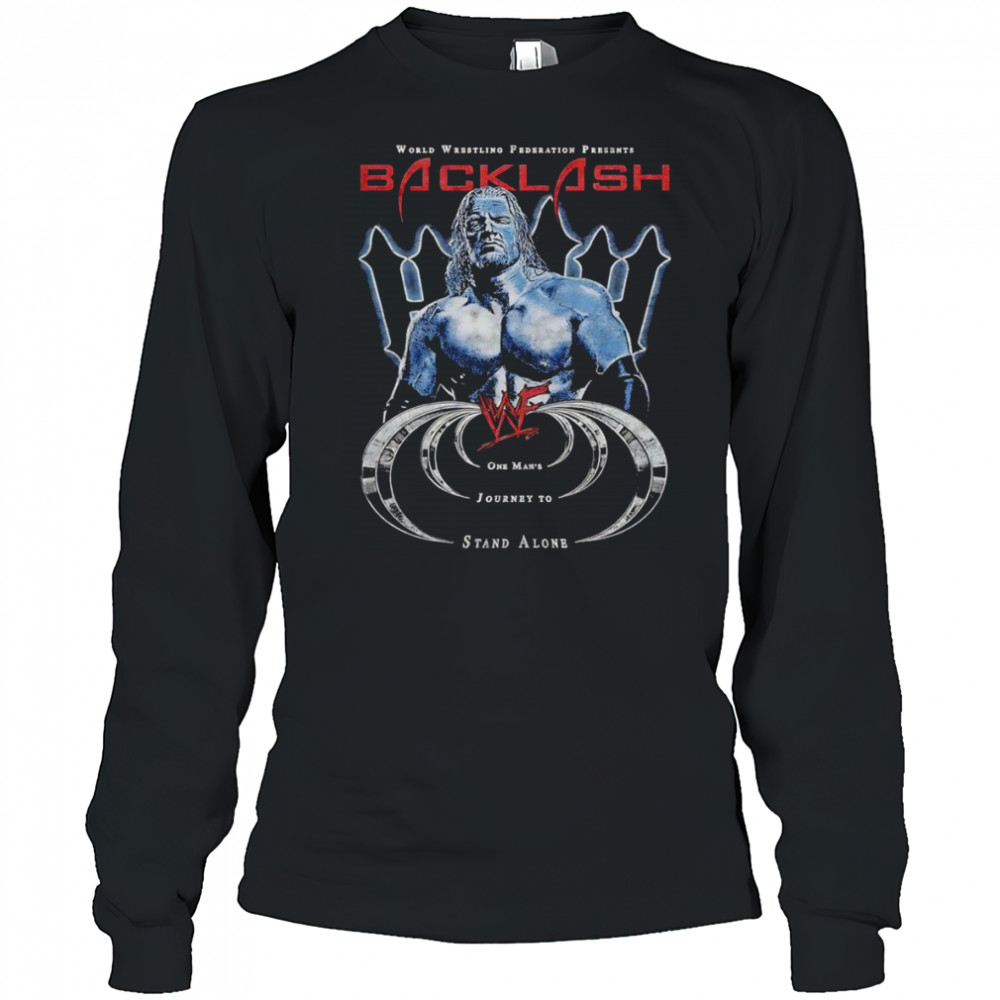 Backlash one man’s journey to stand alone shirt Long Sleeved
