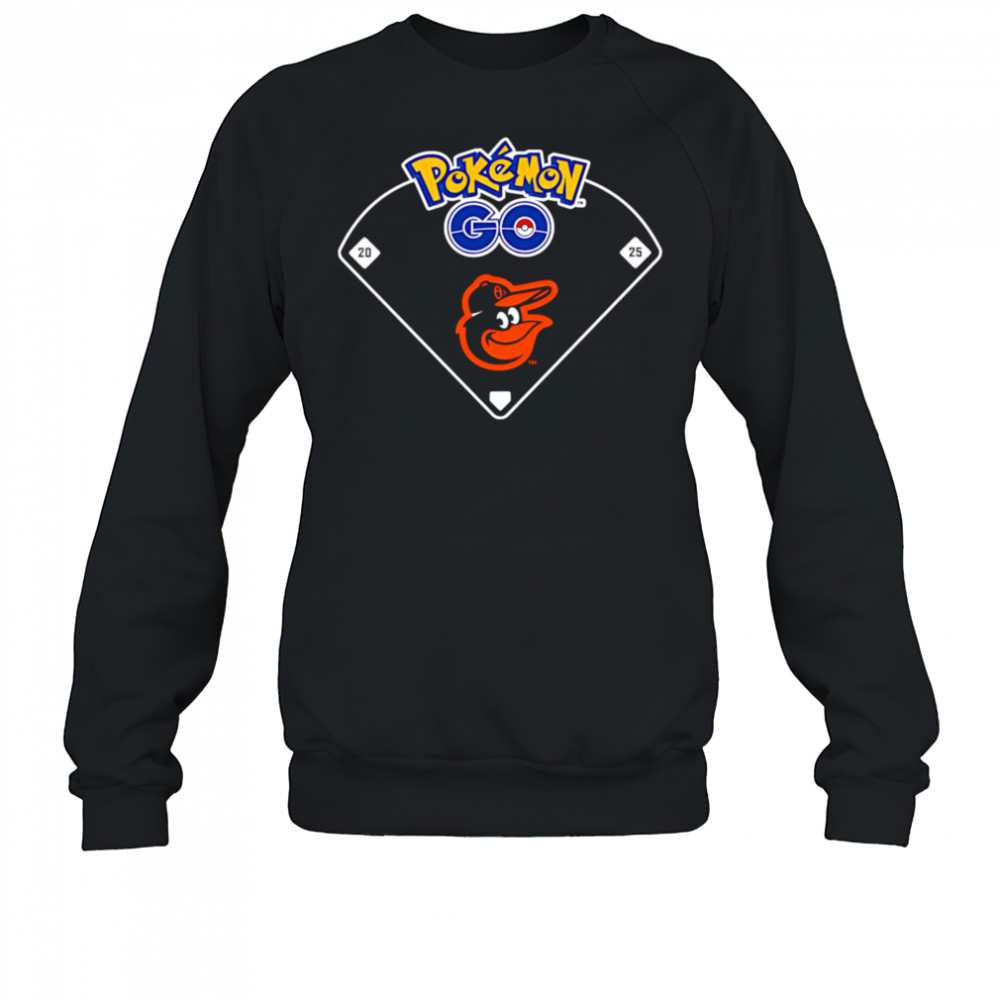 Baltimore Orioles Pokemon GO shirt Sweatshirt