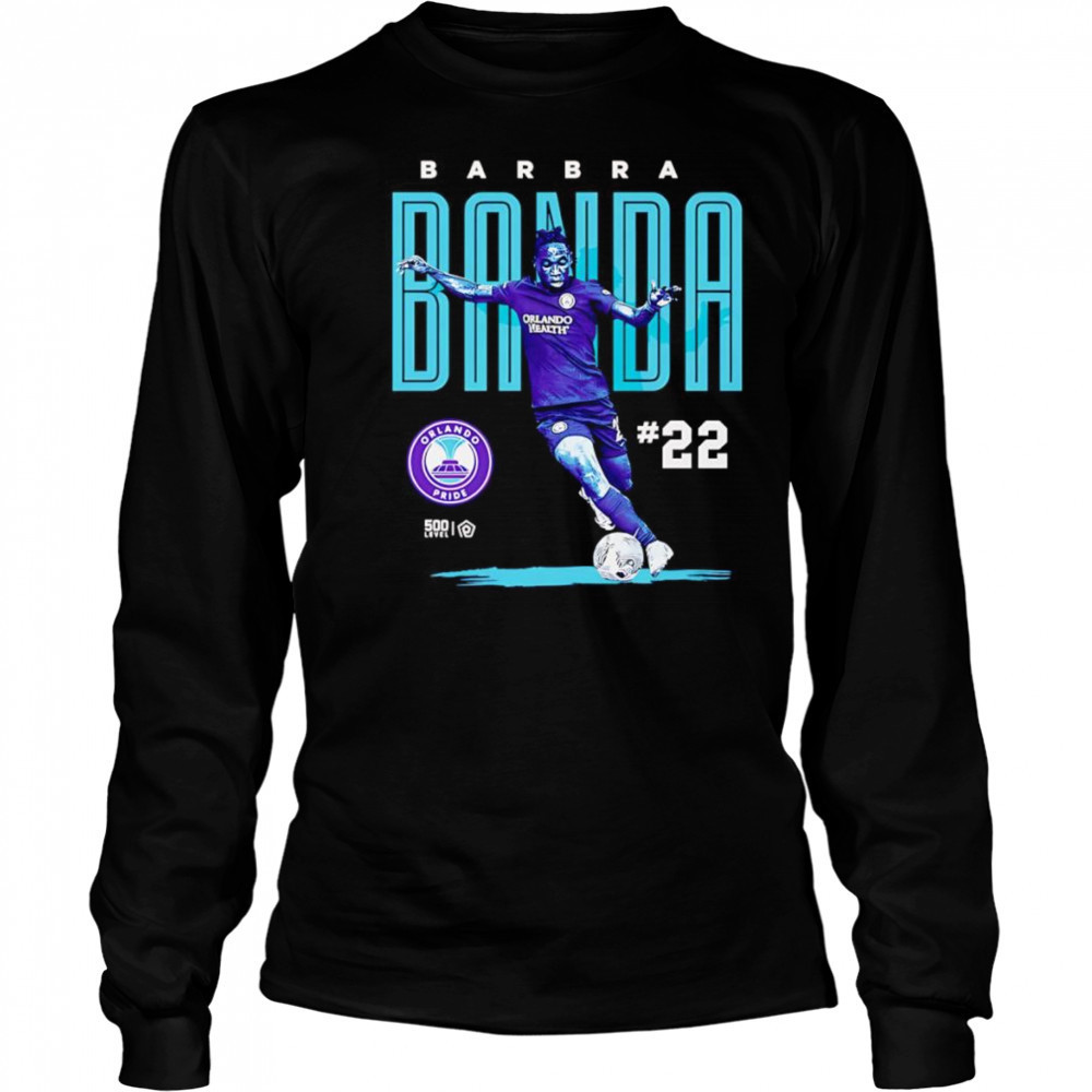 Barbra Banda Orlando Pride bitmap shirt Long Sleeved
